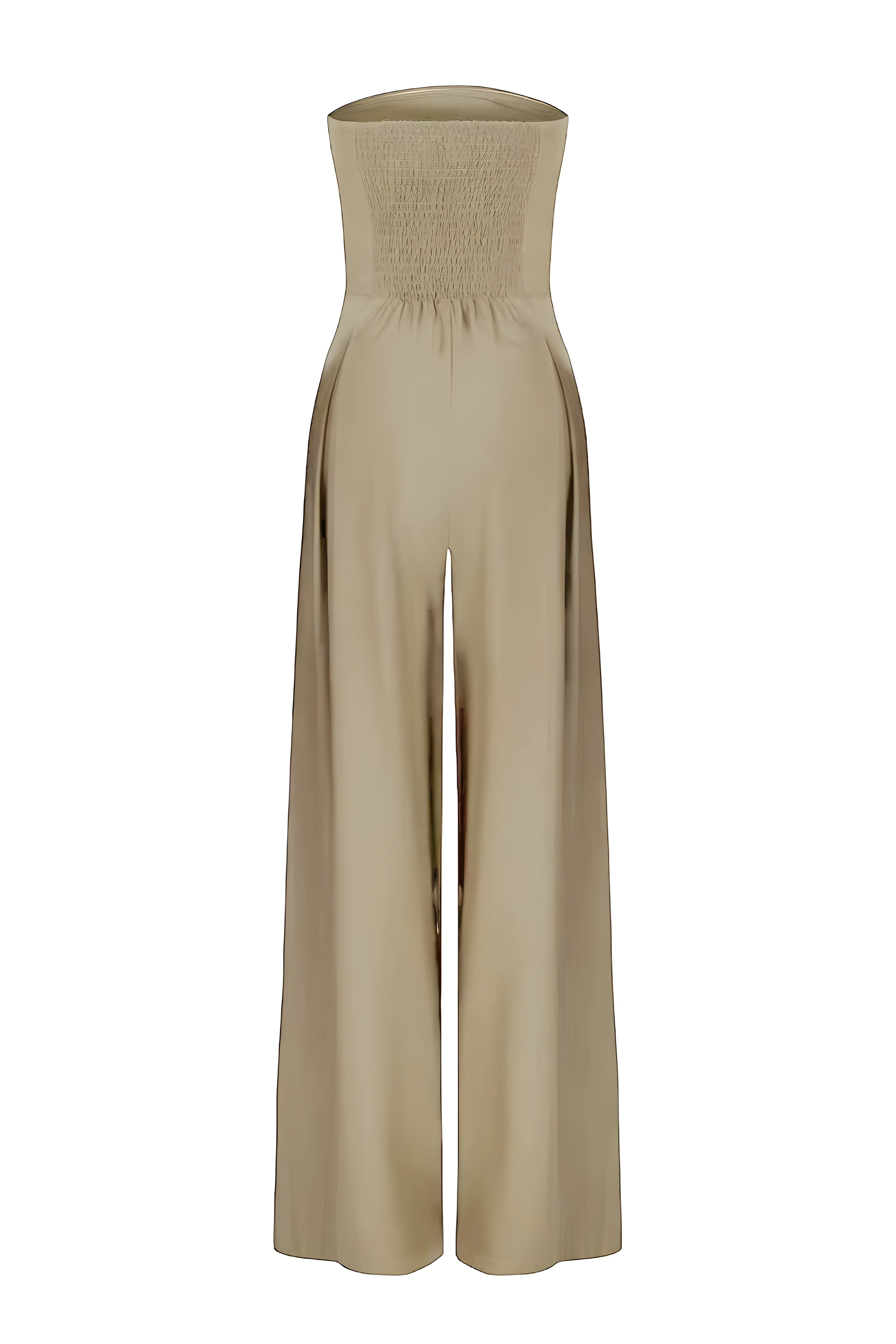 Sylvie - Strapless Jumpsuit With Pockets