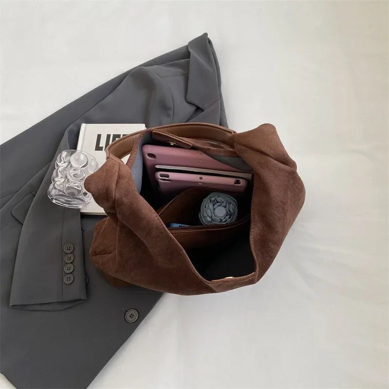 Takra | Suede Tote Bag