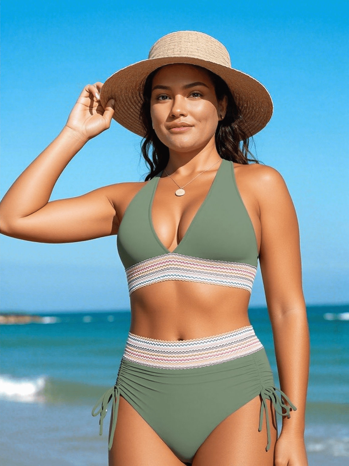 Elegant Sculpting High-Waisted Bikini