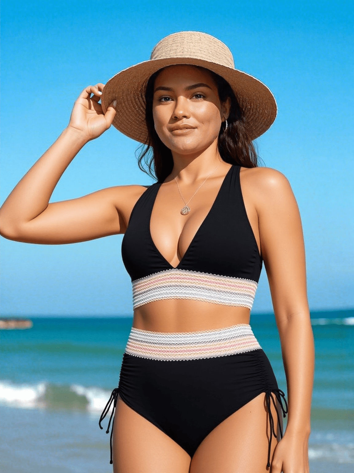 Elegant Sculpting High-Waisted Bikini